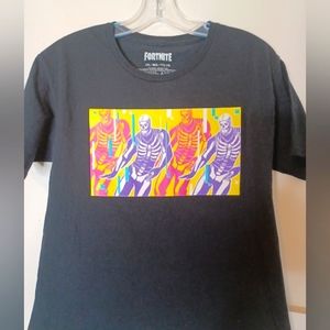 FortNite Black  T-shirt  youth  boys. Size XXL 18
